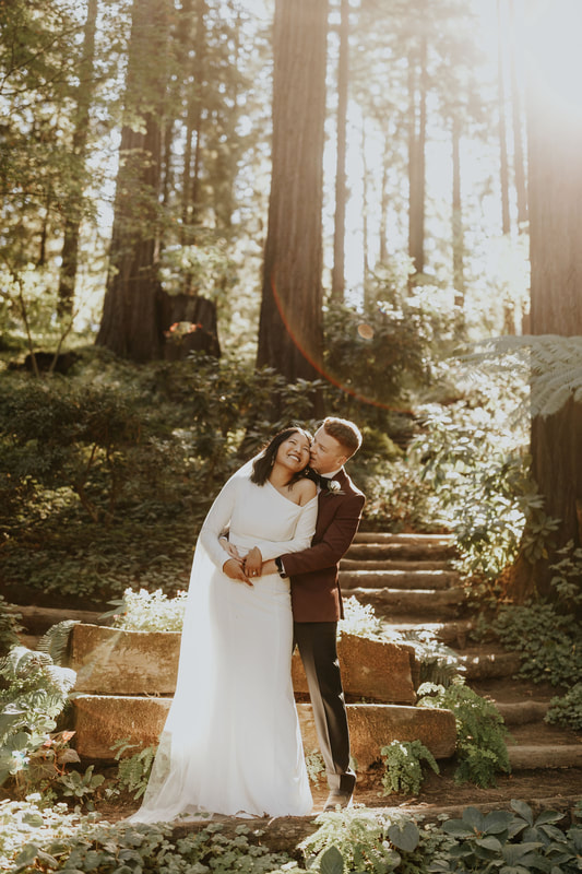 Bay Area Redwoods Nestldown Wedding