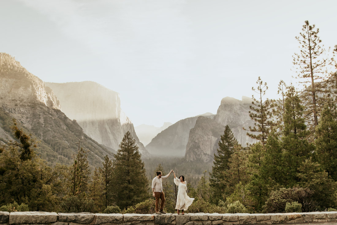 Yosemite Elopement Wedding Photographer Tunnel View