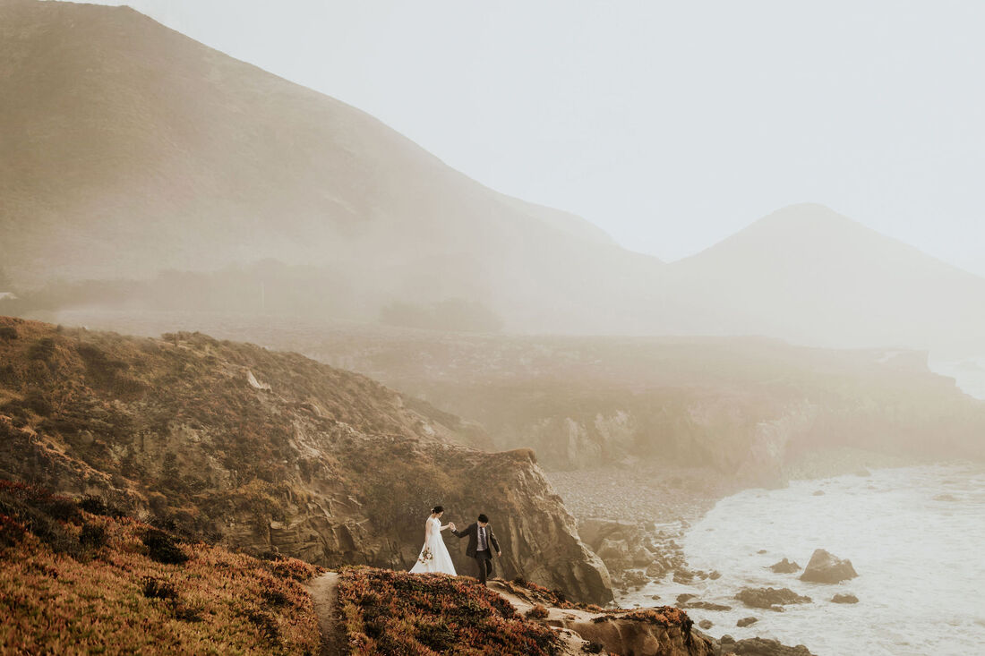 Wind and Sea Big Sur Wedding Elopement Photographer