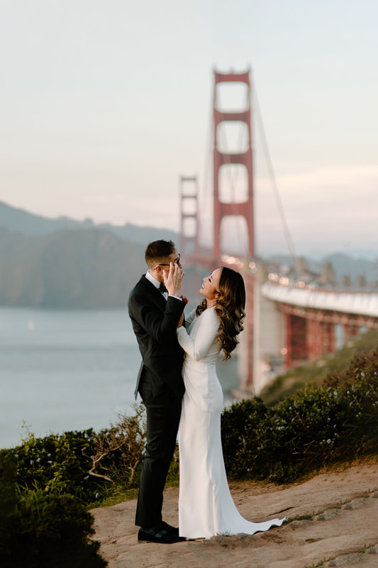 San Francisco City Hall Elopement Wedding Photographer