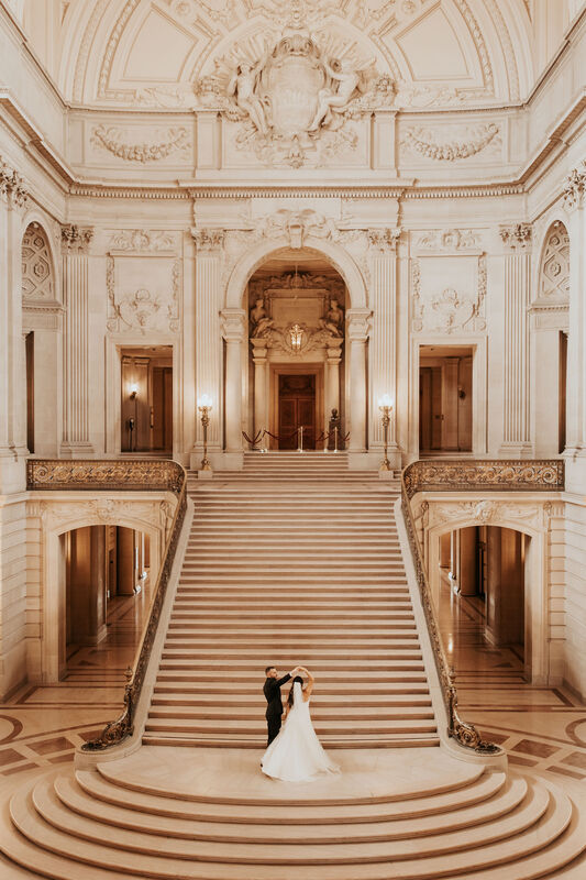 San Francisco City Hall Elopement Photographer
