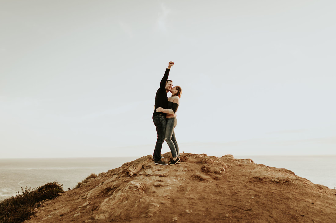 Big Sur Proposal Engagement Photography