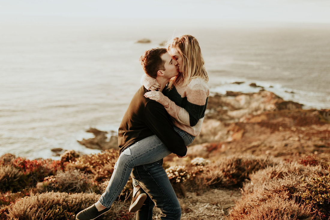 Big Sur Proposal Engagement Photography
