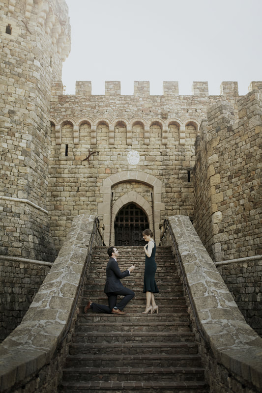 Castello di Amorosa Castle Napa Proposal Photographer