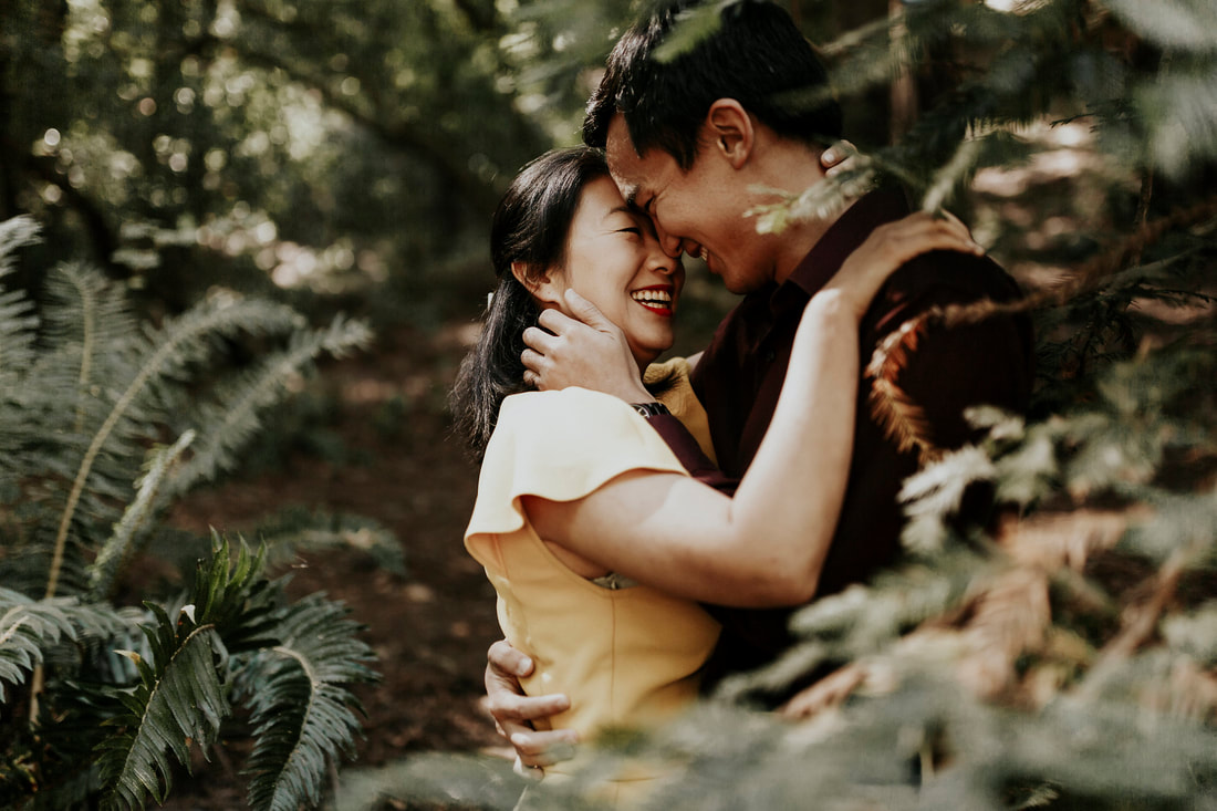 Redwoods Forest Engagement | San Francisco Bay Area California Wedding Photographer