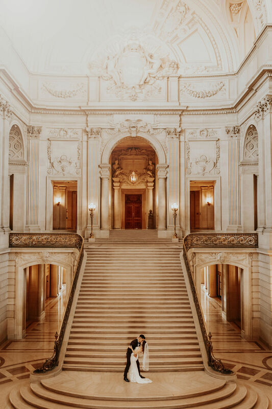 San Francisco City Hall Elopement Photographer