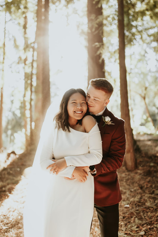 Bay Area Redwoods Nestldown Wedding