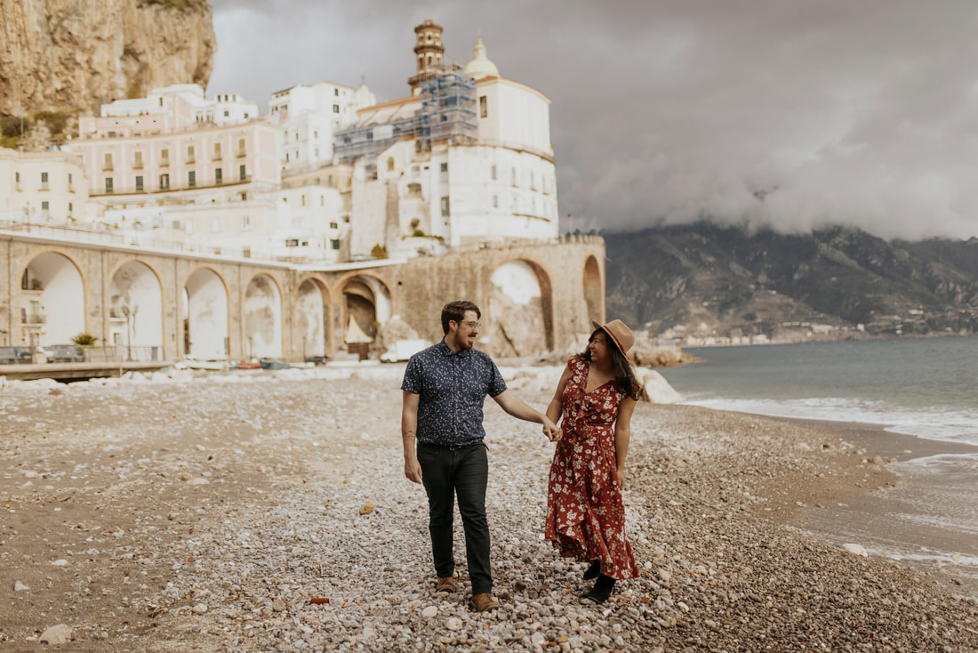 Engagement Photography in Atrani, Amalfi Coast, Italy