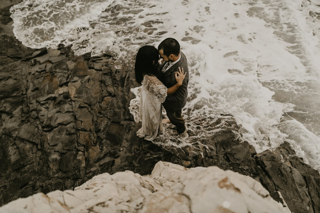 Davenport Santa Cruz Beach San Francisco Bay Area California Wedding Engagement Elopement Photographer