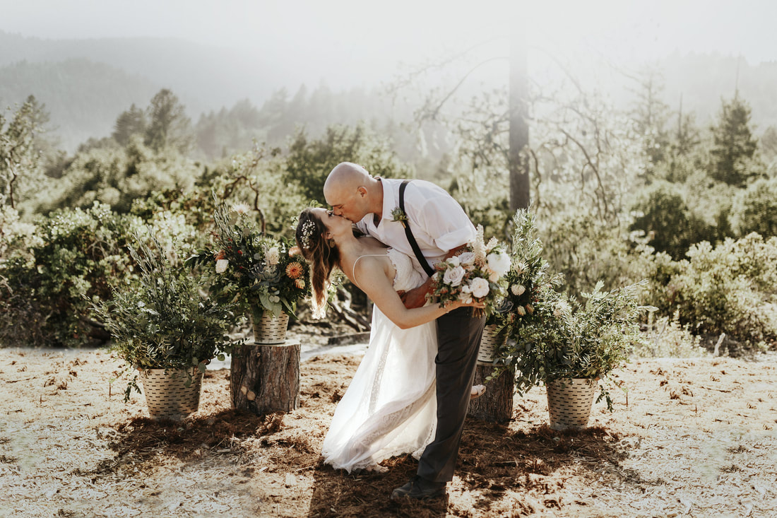 Santa Cruz Mountains San Francisco Bay Area Wedding Photographer