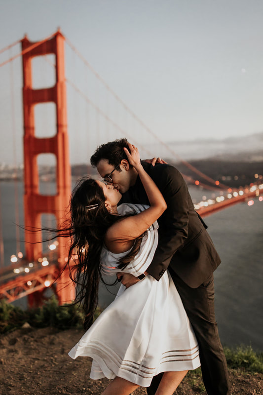 San Francisco Golden Gate Bridge Engagement Photographer
