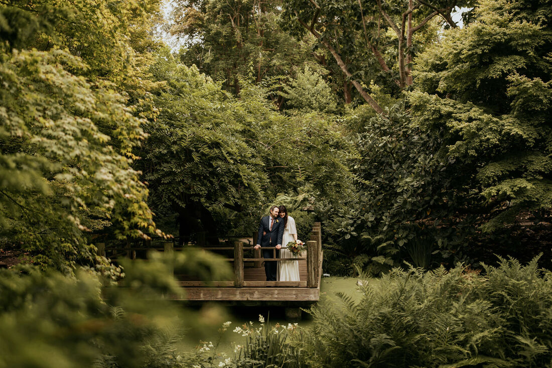 San Francisco Botanical Garden Stable Cafe Wedding Photographer