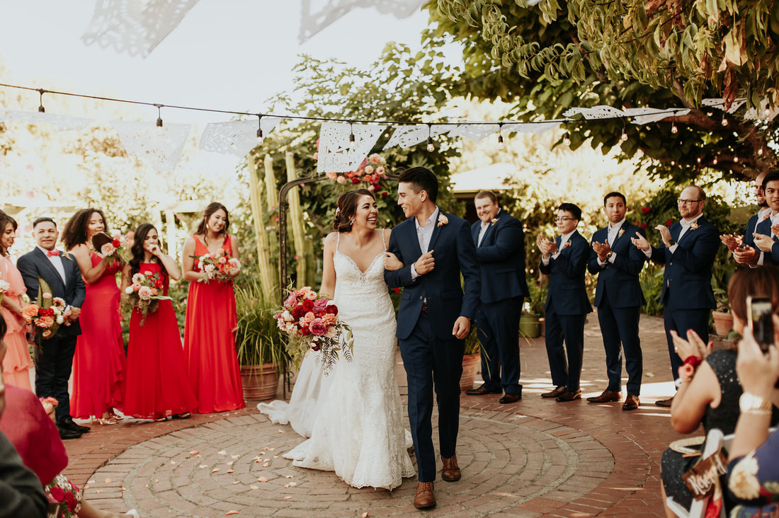 Mexican Boho Wedding at Jardines De San Juan Bay Area California