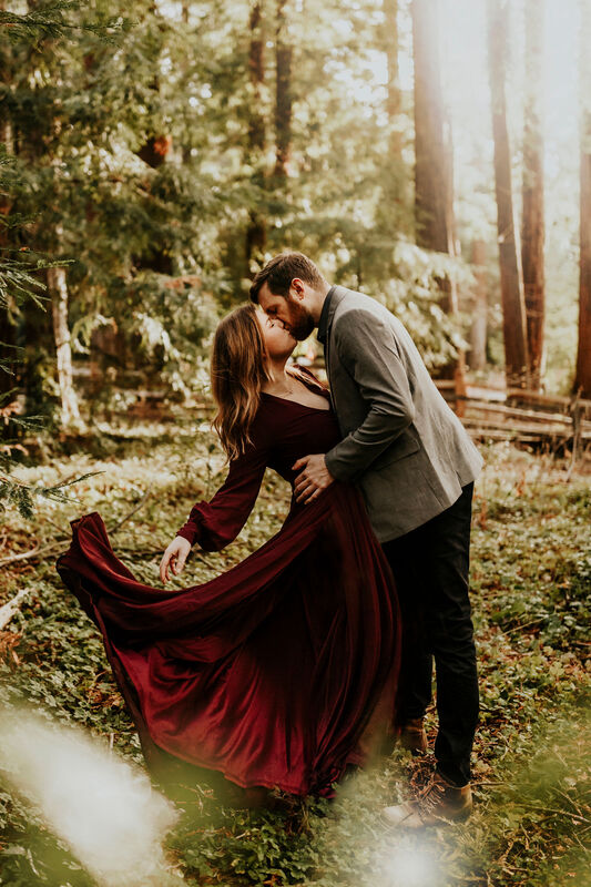 Bay Area Redwoods Engagement | San Francisco Bay Area Wedding Photographer