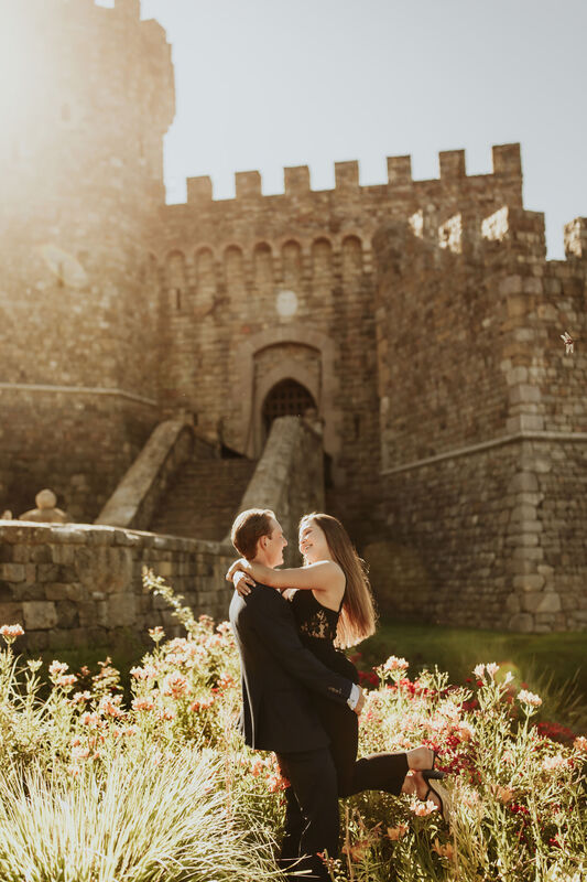 Castello di Amorosa Proposal Photographer