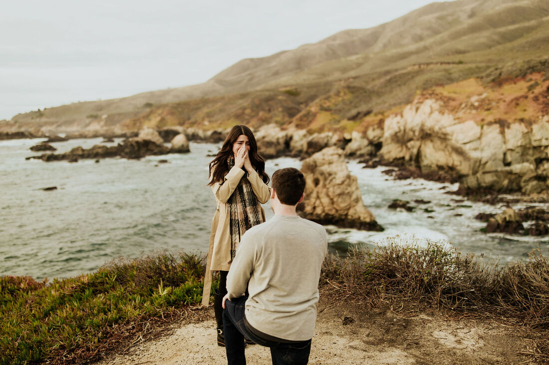 Big Sur Proposal Engagement Photographer