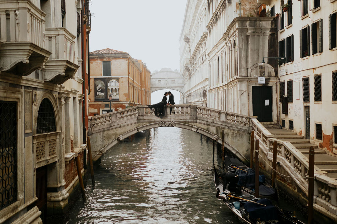 Venice Engagement Elopement Photography in Italy